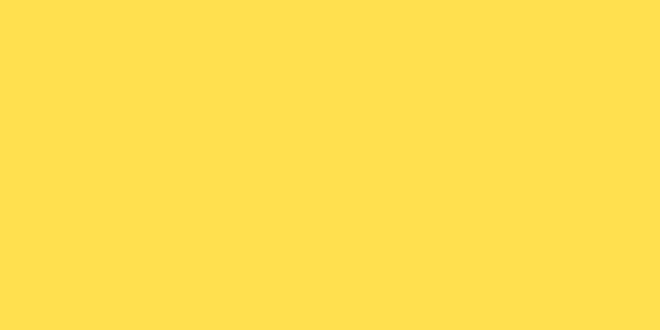 En gul farveprøve